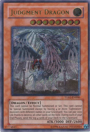 Judgment Dragon - TU01-EN000 Ultimate Rare Unlimited