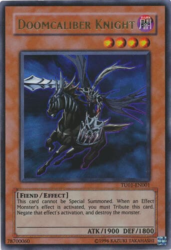 Doomcaliber Knight - TU01-EN001 Ultra Rare Unlimited