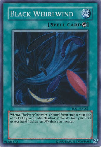 Black Whirlwind - TU01-EN005 Super Rare Unlimited