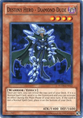 Destiny HERO - Diamond Dude - TU03-EN012 Common Unlimited