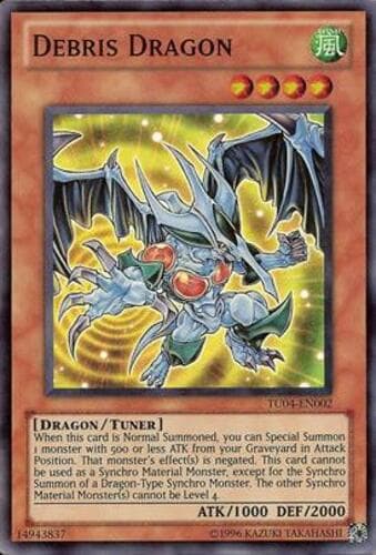 Debris Dragon - TU04-EN002 Super Rare Unlimited