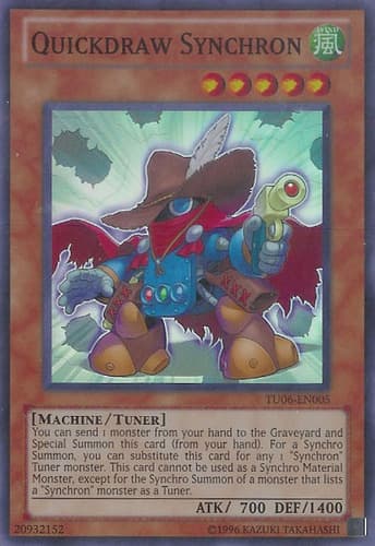 Quickdraw Synchron - TU06-EN005 Super Rare Unlimited
