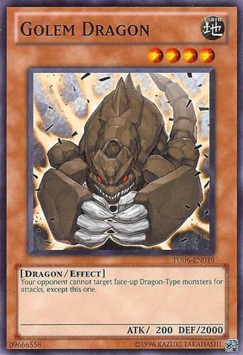 Golem Dragon - TU06-EN019 Common Unlimited