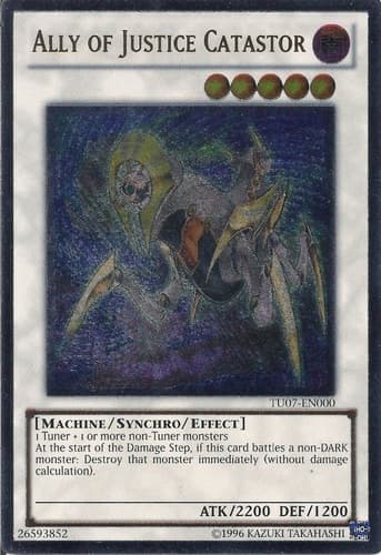 Ally of Justice Catastor - TU07-EN000 Ultimate Rare Unlimited