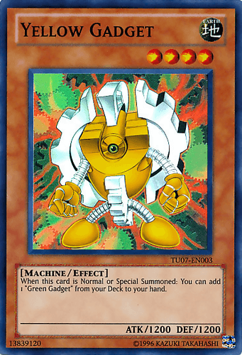 Yellow Gadget - TU07-EN003 Super Rare Unlimited