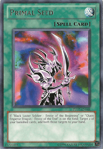 Primal Seed - TU07-EN008 Rare Unlimited