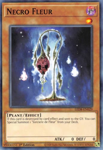 Necro Fleur - WC11-EN001 Ultra Rare Limited Edition