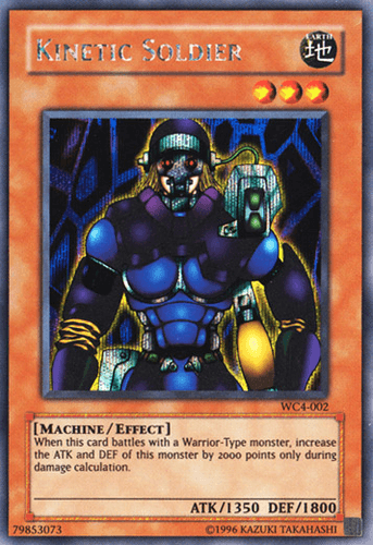 Cipher Soldier - WC4-002 Secret Rare Limited Edition