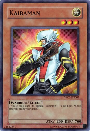 Kaibaman - WC5-EN002 Super Rare Limited Edition