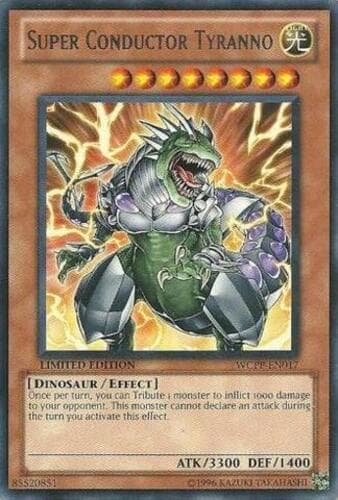 Super Conductor Tyranno - WCPP-EN017 Rare Limited Edition
