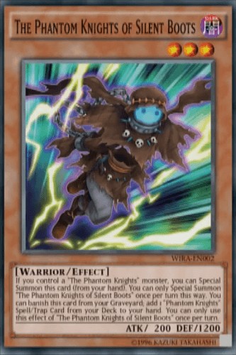The Phantom Knights of Silent Boots - WIRA-EN002 Super Rare 1st Edition