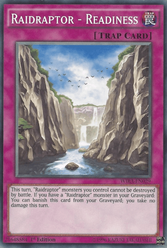 Raidraptor - Readiness - WIRA-EN029 Common 1st Edition