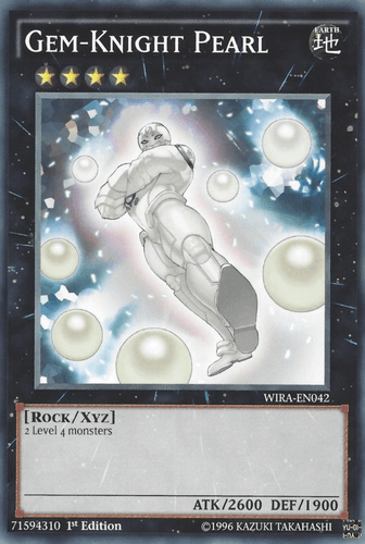 Gem-Knight Pearl - WIRA-EN042 Common 1st Edition
