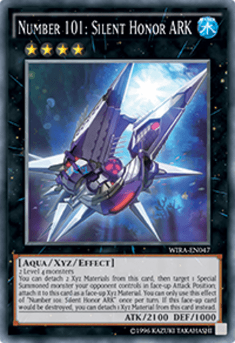 Number 101: Silent Honor ARK - WIRA-EN047 Super Rare 1st Edition
