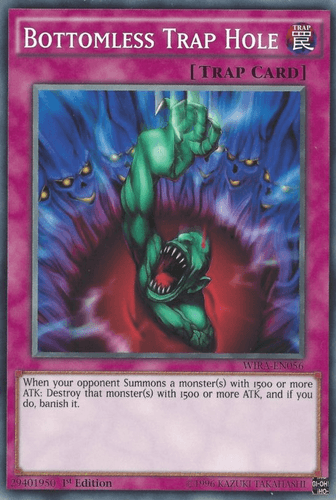 Bottomless Trap Hole - WIRA-EN056 Common 1st Edition