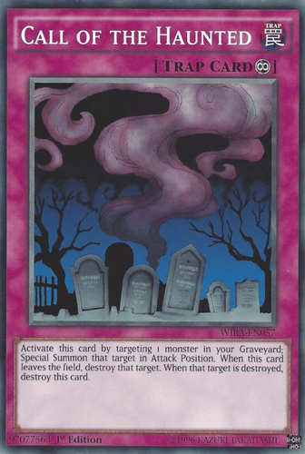 Call of the Haunted - WIRA-EN057 Common 1st Edition