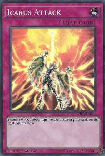 Icarus Attack - WIRA-EN058 Super Rare 1st Edition