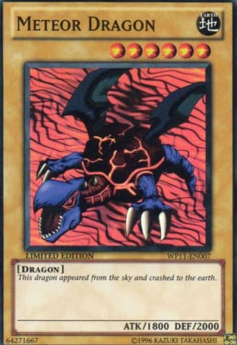 Meteor Dragon - WP11-EN007 Super Rare Limited Edition