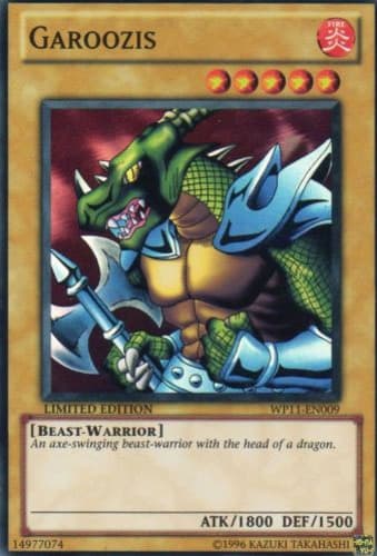 Garoozis - WP11-EN009 Super Rare Limited Edition