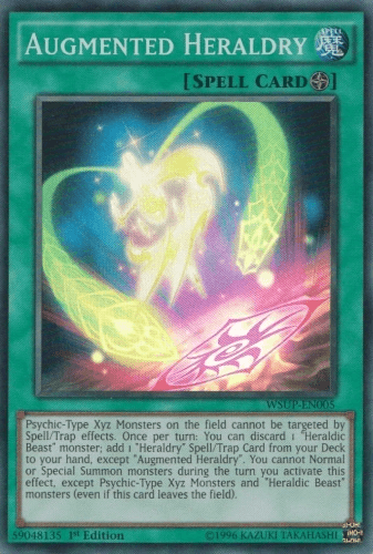 Augmented Heraldry - WSUP-EN005 Super Rare 1st Edition