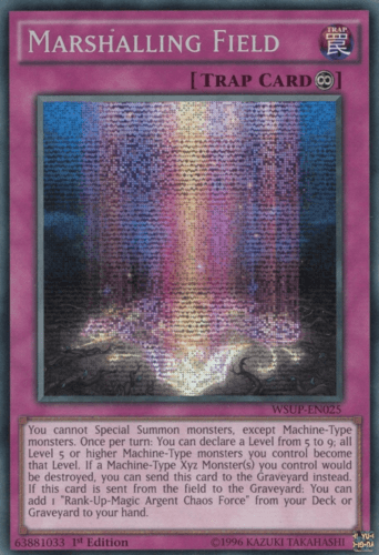 Marshalling Field - WSUP-EN025 Prismatic Secret Rare 1st Edition