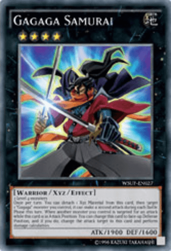 Gagaga Samurai - WSUP-EN027 Super Rare 1st Edition