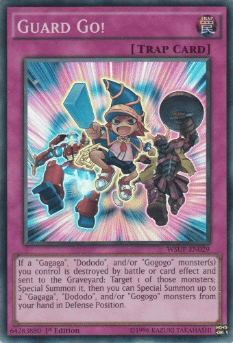 Guard Go! - WSUP-EN029 Super Rare 1st Edition