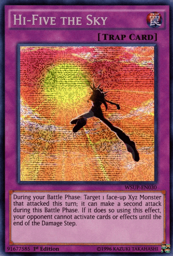 Hi-Five the Sky - WSUP-EN030 Prismatic Secret Rare 1st Edition