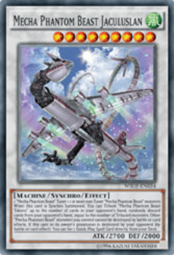 Mecha Phantom Beast Jaculuslan - WSUP-EN034 Super Rare 1st Edition