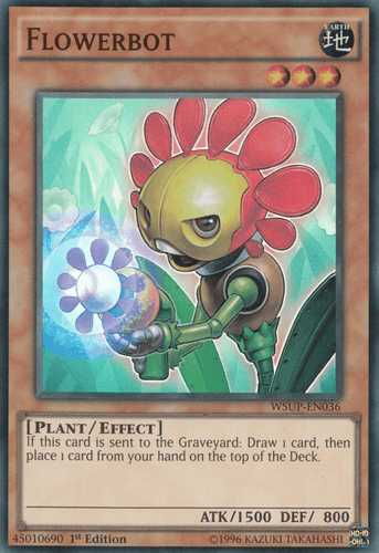 Flowerbot - WSUP-EN036 Super Rare 1st Edition