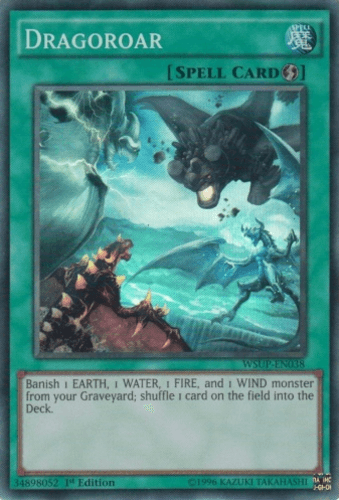 Dragoroar - WSUP-EN038 Super Rare 1st Edition