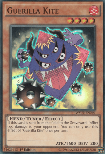 Guerilla Kite - WSUP-EN040 Super Rare 1st Edition