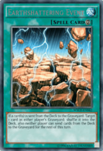 Earthshattering Event - WSUP-EN042 Prismatic Secret Rare 1st Edition
