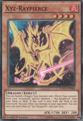 Xyz-Raypierce - WSUP-EN046 Super Rare 1st Edition