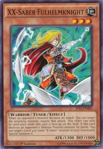 XX-Saber Fulhelmknight - XSPU-EN001 Super Rare Limited Edition