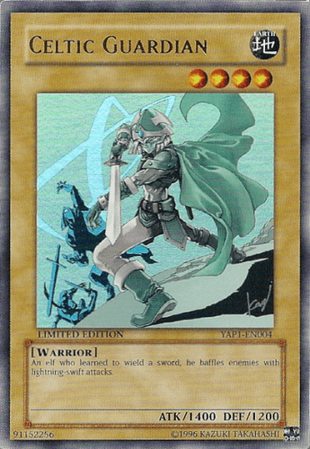 Celtic Guardian - YAP1-EN004 Ultra Rare Limited Edition