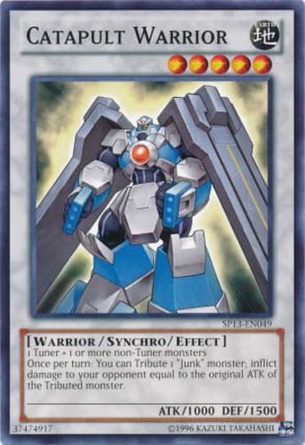 Catapult Warrior - YF02-EN001 Ultra Rare Limited Edition
