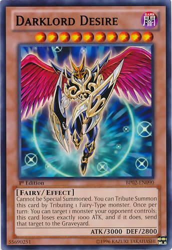 Darklord Desire - YG05-EN001 Ultra Rare Limited Edition