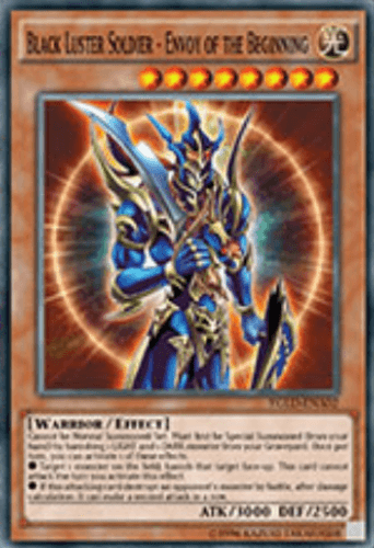 Black Luster Soldier - Envoy of the Beginning - YGLD-ENA02 Common 1st Edition