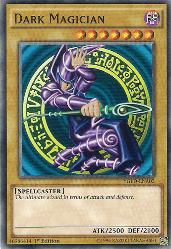 Dark Magician - YGLD-ENA03 Common 1st Edition