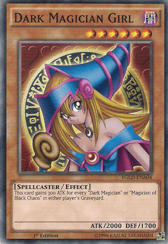 Dark Magician Girl - YGLD-ENA04 Common Unlimited