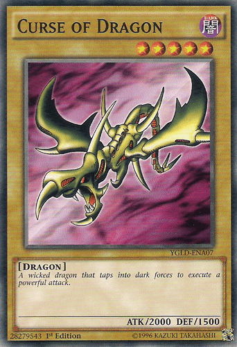 Curse of Dragon - YGLD-ENA07 Common Unlimited