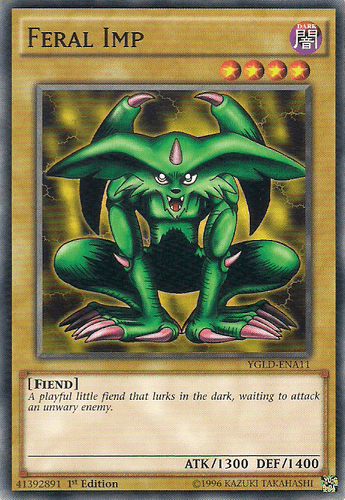 Feral Imp - YGLD-ENA11 Common 1st Edition