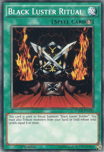 Black Luster Ritual - YGLD-ENA36 Common Unlimited