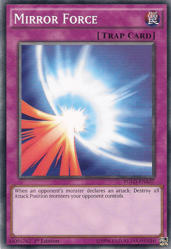 Mirror Force - YGLD-ENA37 Common 1st Edition