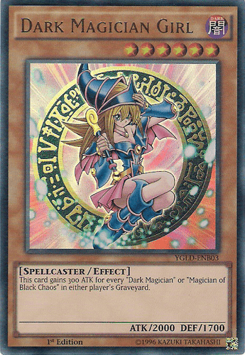Dark Magician Girl - YGLD-ENB03 Ultra Rare Unlimited
