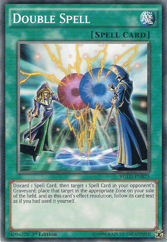 Double Spell - YGLD-ENB23 Common Unlimited
