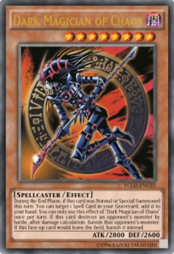 Dark Magician of Chaos - YGLD-ENC02 Ultra Rare Unlimited