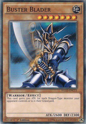 Buster Blader - YGLD-ENC11 Common 1st Edition