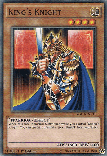 King's Knight - YGLD-ENC15 Common 1st Edition